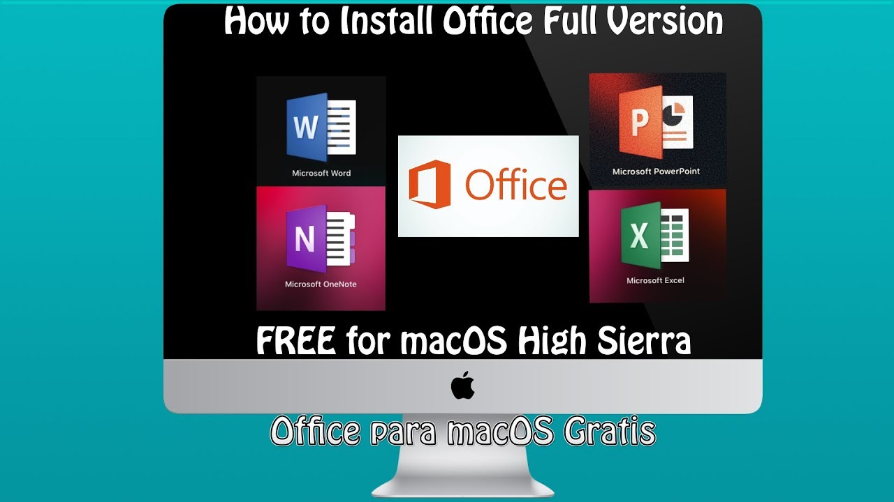 Microsoft office 2016 for mac os sierra free. download full version